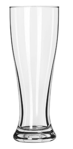 Libbey 16-Ounce Midtown Pilsner Glass, Clear, 4-Piece