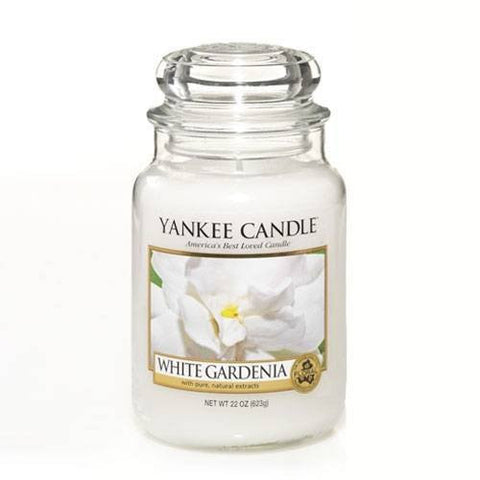Yankee Candle 22 oz. White Gardenia Jar Candle