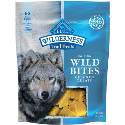 WILDERNESS BITES CHICKEN 4 OZ BG