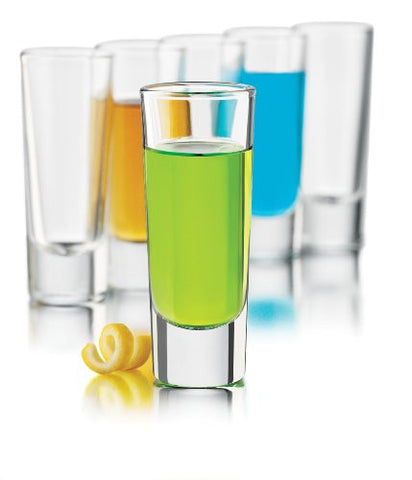 Libbey 2-Ounce Clear Shooter Glass Set, 6-Piece
