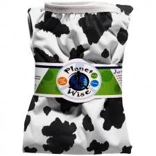 Planet Wise Diaper Pail Liner (Color: Moo-licious)