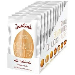 Justins Nut Butter Squeeze Packs, Classic Peanut Butter, Natural 1.15 OZ