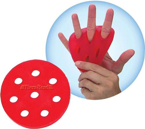 THERA-BAND® Hand X-trainers - Red - Beginner