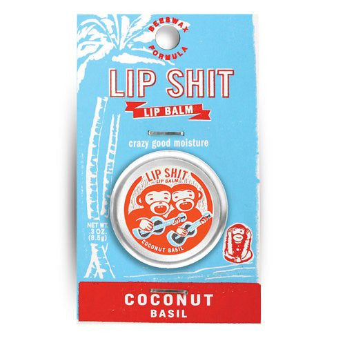 Lip Shit Lip Balm - Lip Balm-Coconut Basil