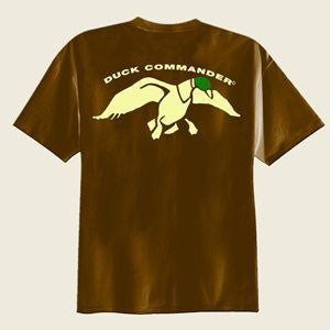 Duck Commander Logo Green Duck Head Shirt