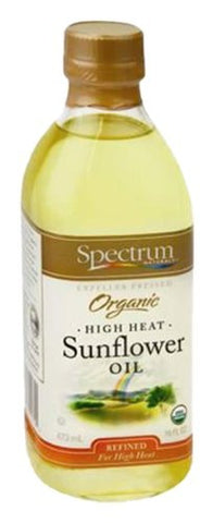Sunflower Oil, Refined, Organic 16.0 OZ