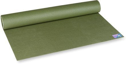 Jade Yoga - Harmony - Extra Wide Yoga Mat - 27" - Olive - 80 in.