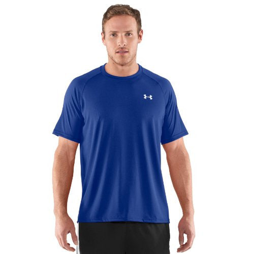 Tech Tee-Shirt - Royal/White, Medium