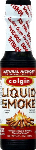 COLGIN Sauces Meat Hickory Liquid Smoke 6/4 OZ