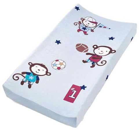 Plush Pals Changing Pad Cover (Monkey Sport)