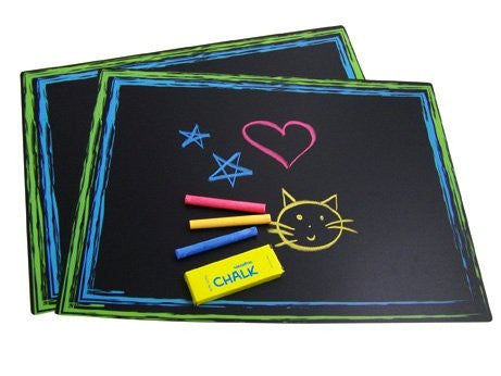 Chalkboard Placemat Set