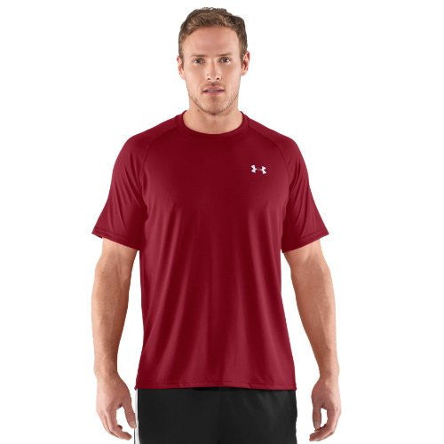 Tech Tee-Shirt - Crimson/White, Large
