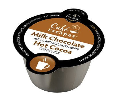 Café Escapes® Milk Chocolate Hot Cocoa Vue® Packs, 32/Bx