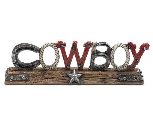 DECOR COWBOY SIGN