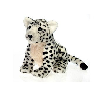 Fiesta Wild Animals Series 15'' Sitting Snow Leopard
