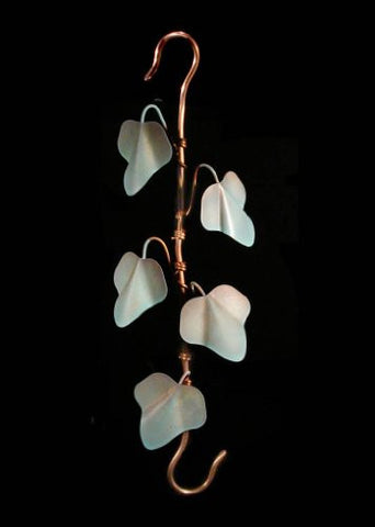 12" Decorative Copper Ivy Hanger