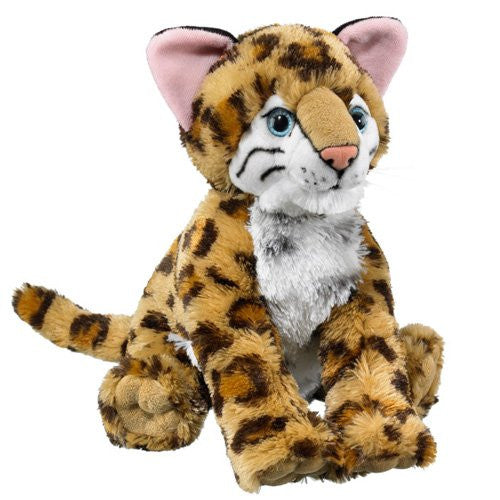 Ocelot Stuffed Animal Plush Toy 12" H