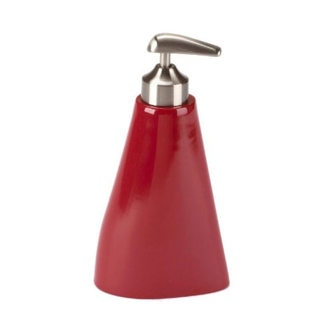 Umbra Orvino Bath Collection Soap Pump (Color: Red)