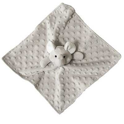 Grey Elephant Blankie Personalized