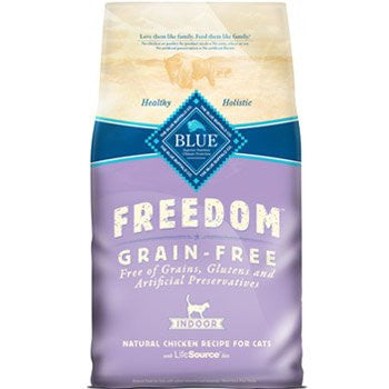 BLUE FREEDOM INDOOR CAT GRAIN FREE 5LB BG