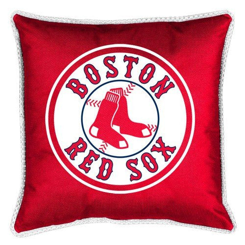 SIDELINES PILLOW -Boston Red Sox- Color Bright Red - Size 18x18