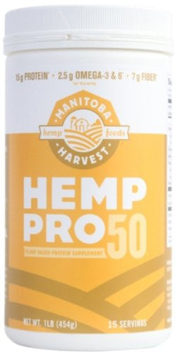 MANITOBA HARVEST Protein Powder Hemp Protein Powder 16 OZ
