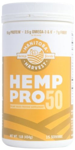 MANITOBA HARVEST Protein Powder Hemp Protein Powder 16 OZ