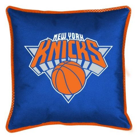 SIDELINES PILLOW New York Knicks  - Color Bright Blue - Size 18x18
