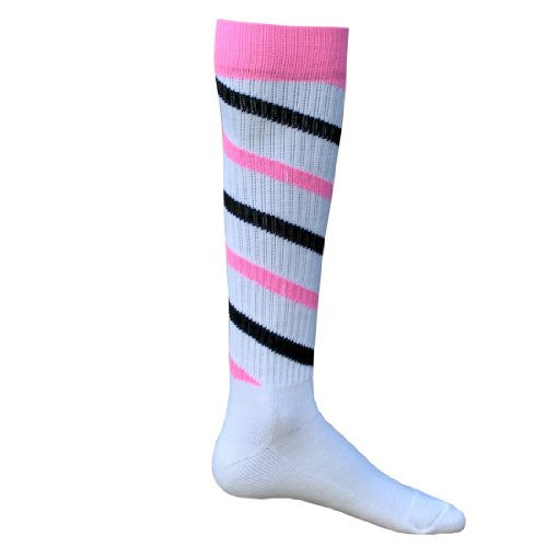 Cyclone, Medium, White/P. Pink/Black