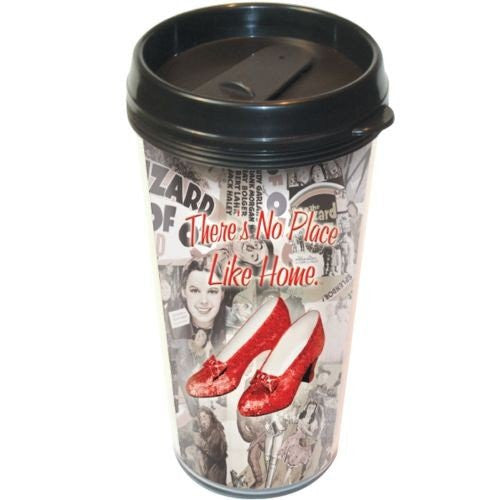 Wizard of Oz There's No Place Like Home Plastic Travel Mug
