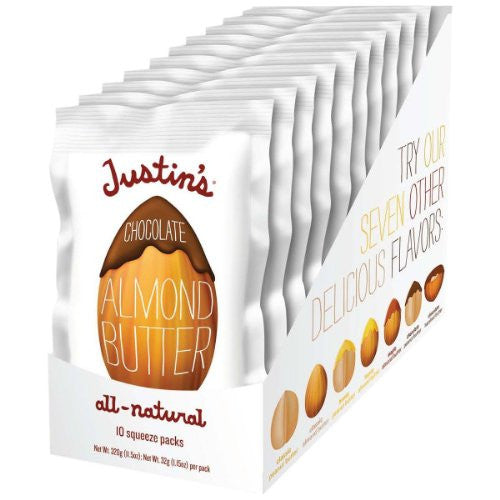 Justins Nut Butter Chocolate Almond Squeeze Packet 1.15 OZ