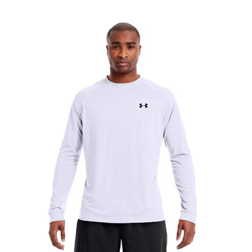 Tech Longsleeve T-Shirt - White, X-Large