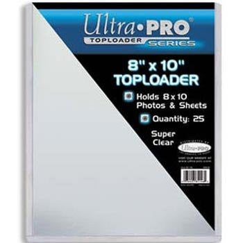 8" x 10" Photo Toploaders (25 Pack)
