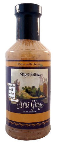 HCG Diet Salad Dressing (Citrus Ginger) (Sugar Free Dressings, No Carb Dressings, Fat Free Dressings, Diabetic Dressings, Gluten Free Dressings)