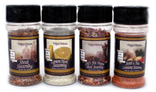 Gourmet HCG Seasoning Pack with HCG Hot Pepper Blend (Sugar Free Spices, Gluten Free Spices, Diabetic Spices)
