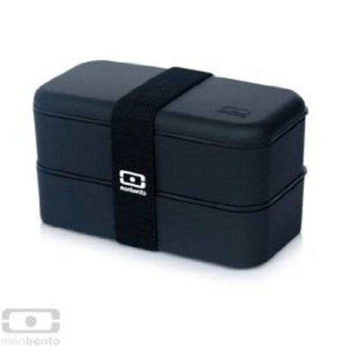 Monbento Original Bento Box - BLACK **BONUS** Sushi Eraser