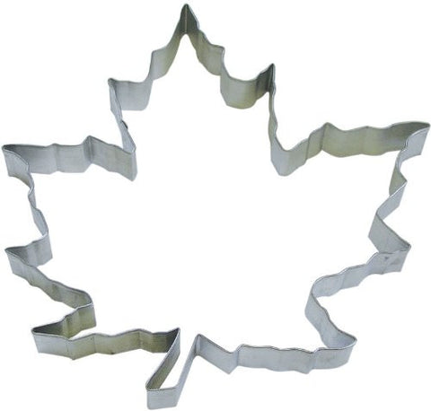Maple Leaf 8" Tinplated Cookie Cutter