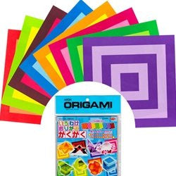 Origami: Irowake Squares; 32 shts, 5 7/8” sq.