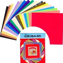 Origami Paper Pack - LARGE - Mixed Colors and Sizes