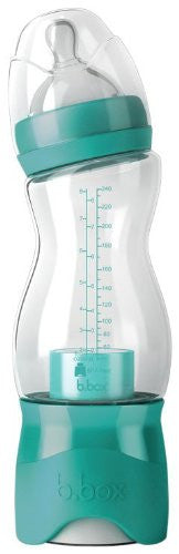 the essential baby bottle + dispenser, Aqua Groove