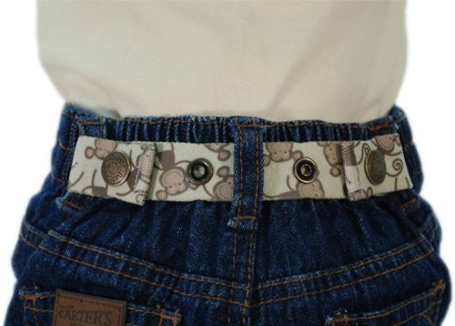 Dapper Snappers Original Toddler Solid Belts - Beige