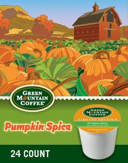 Green Mountain Coffee® Pumpkin Spice Coffee K-Cup® Packs, 24/Bx