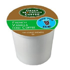Green Mountain Coffee® French Vanilla Iced Coffee K-Cup® Packs, 22/Bx