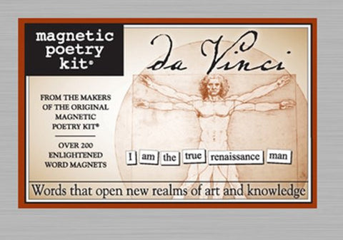 Magnetic Poetry Kit: Da Vinci