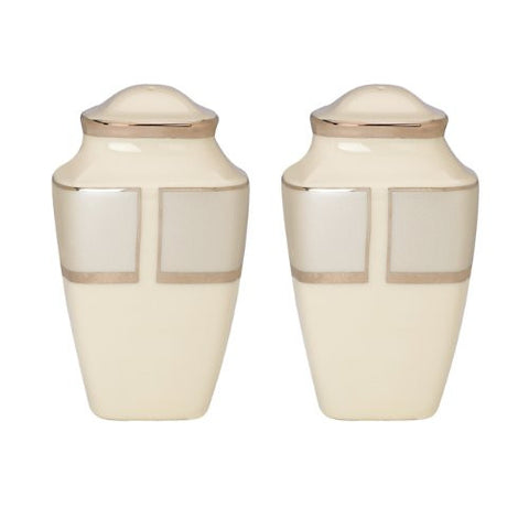 IVORY FROST SQUARE SALT & PEPPER