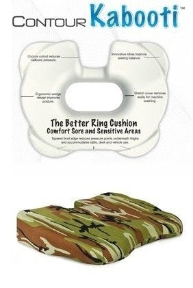 Kabooti Ring - Shaped Seating Pillow (Camo)
