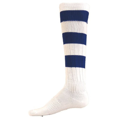 Big Stripe, Medium, White/Royal