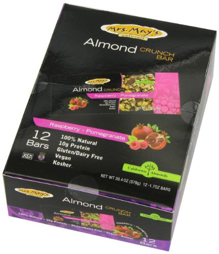 ALMOND BAR CRNCH RASP POM - 12/1.7OZ