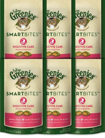 SMARTBITES DIGESTIVE SALMON 2.1 OZ BG