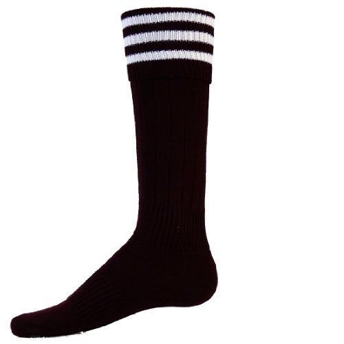 Striker, Medium, Maroon/White
